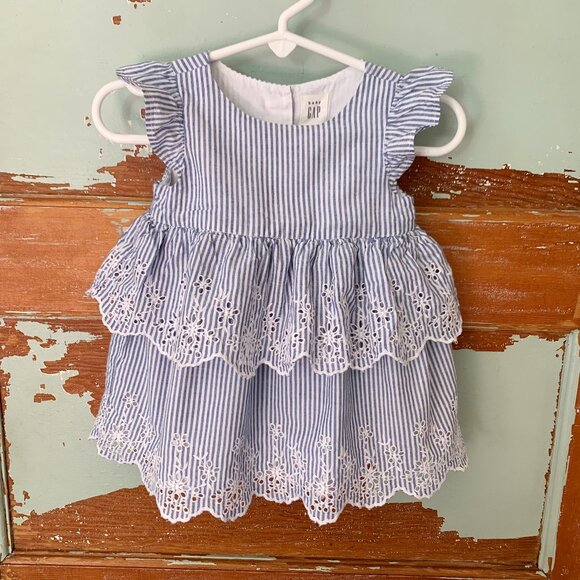 GAP Other - Baby Gap Eyelet Dress • 3-6 Months